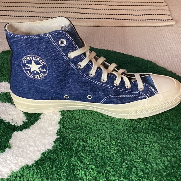 Converse Chuck Taylor Renew Denim/ Blue/ Black [Mens Size 10.5] - Picture 3 of 5